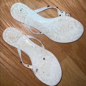 Studded jelly sandal